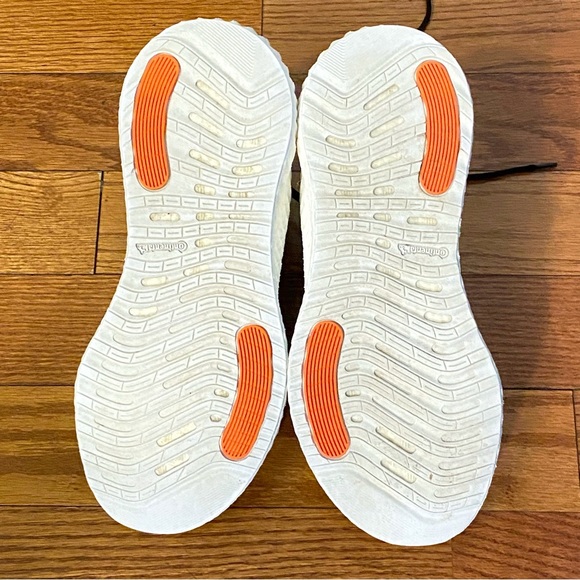 Adidas Parkey Alphaboost Alpha Boost black white mesh no tongue lace up sneakers - Picture 8 of 11